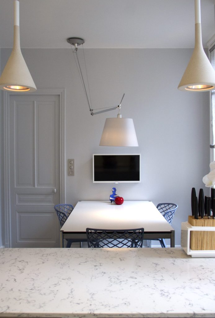 Aménagement d’une cuisine haussmannienne – Paris 16ᵉ