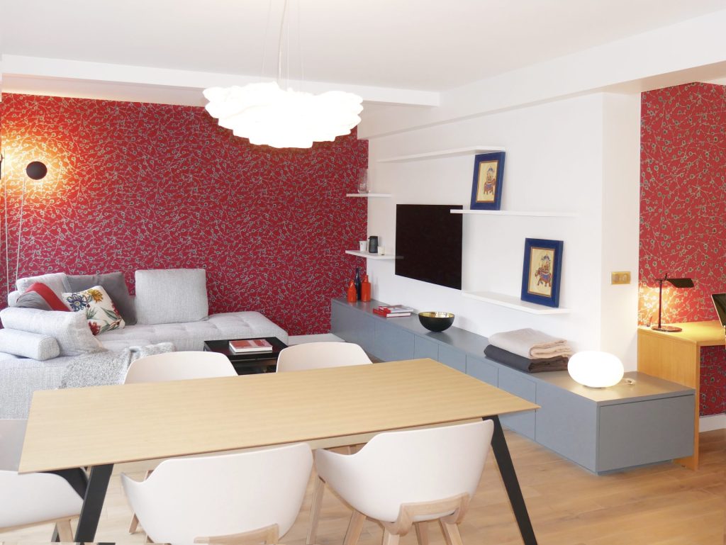 Projet d’architecture intérieure à Paris 20ᵉ – Aménagement d’un pied-à-terre moderne