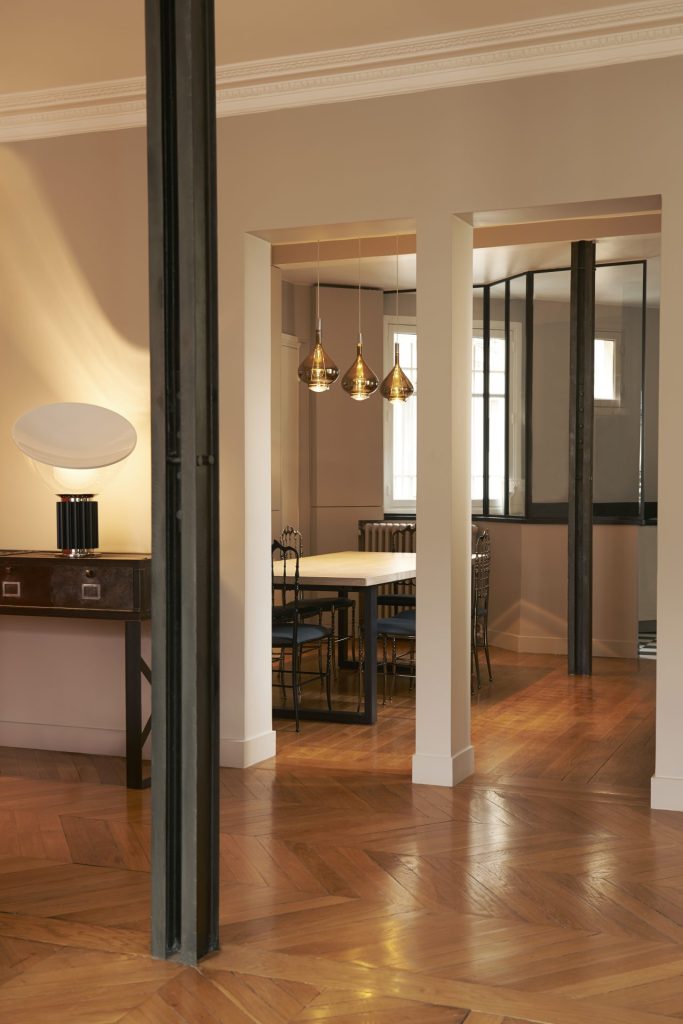 Réaménagement d’un duplex lumineux à Paris 16ᵉ – Architecture intérieure sur mesure
