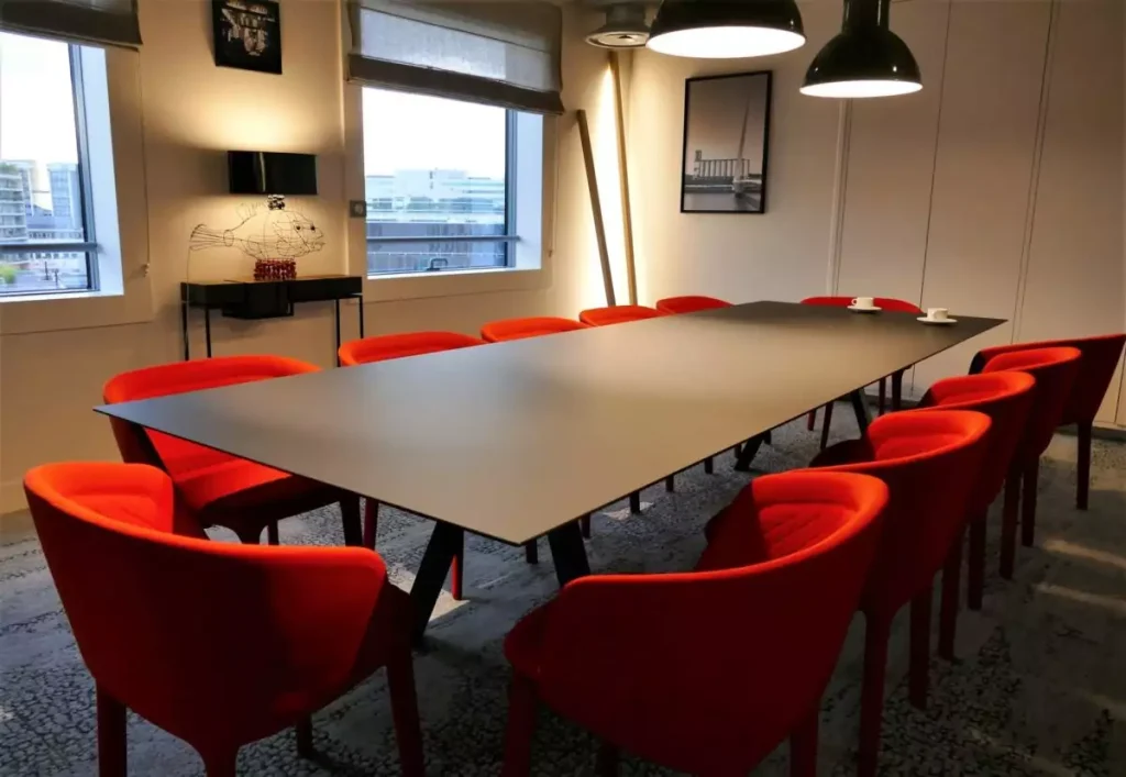 Aménagement d’un espace de réception professionnel